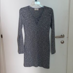 Gray CrissCross Dress